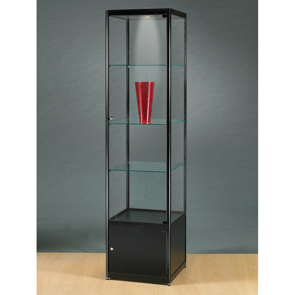 Aspire MPC 500 Glass Display with Storage black Display