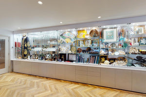 art displays in homes