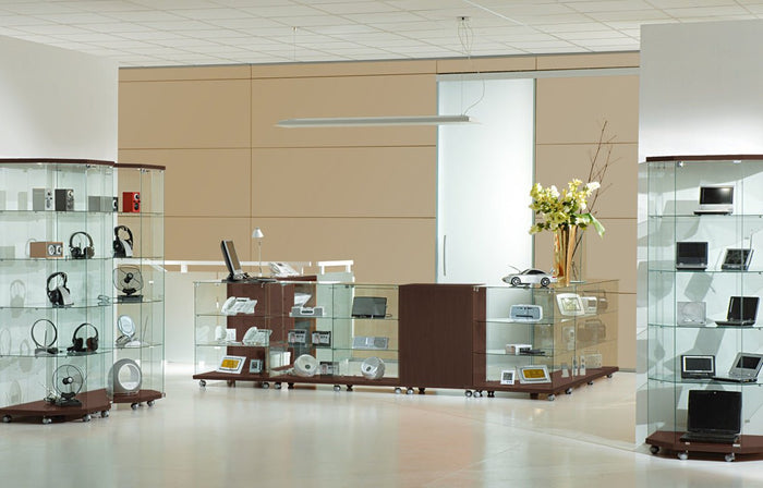 Strategic shop design using display cabinets - Display Cabinets Direct