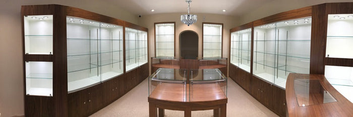 Luxury Unveiled: Showcasing Premium Products in Glass Cabinets