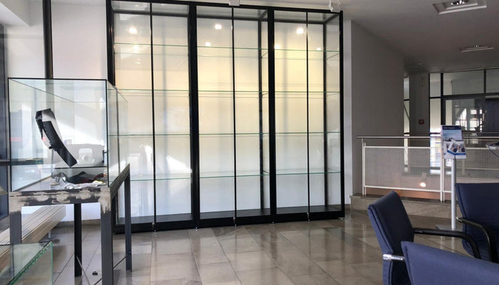 Glass Cabinets In Automotive Retail