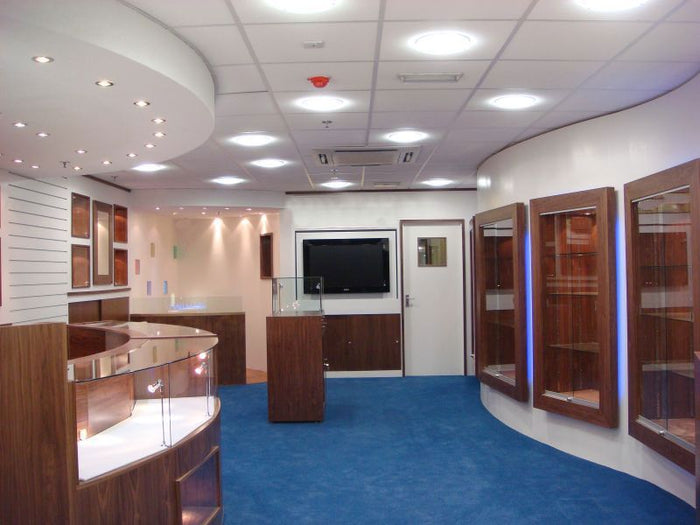 Let your jewellery sparkle with our elegant jewellery display cabinets