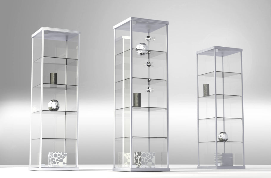 How to Use Glass Case Pedestals in Home Decorating