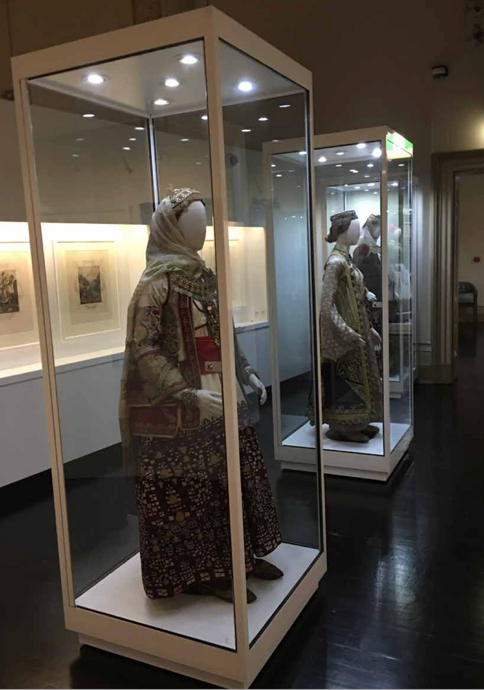 Our mannequin cabinets in action