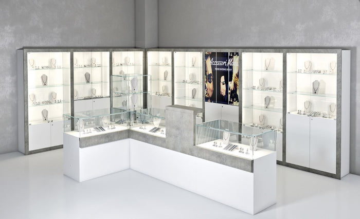 Shining Bright: The Allure of Glass Jewelry Cabinets for Elegant Displays - Display Cabinets Direct
