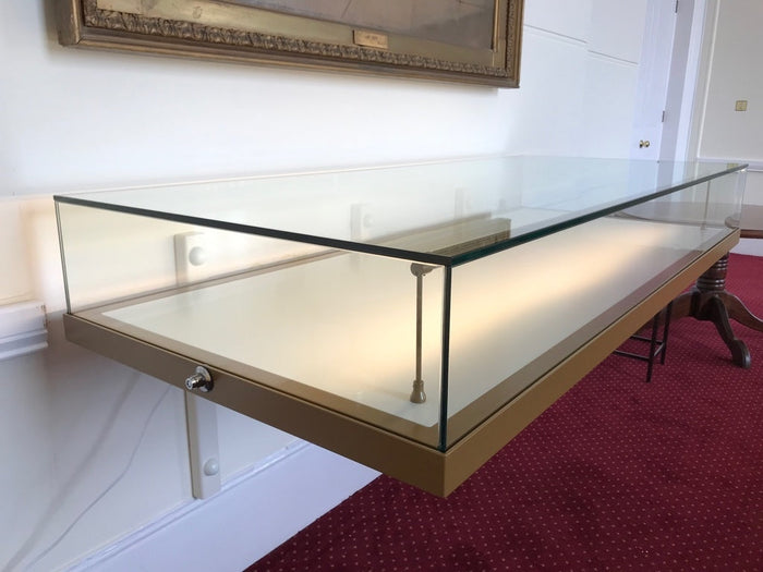 wall mounted glass counter