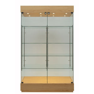 Craftsman 1.2m Wide Double Bay Display Showcase