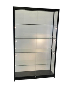 SOLARIS 1000 x 400 x 1980mmm Glass Cabinets