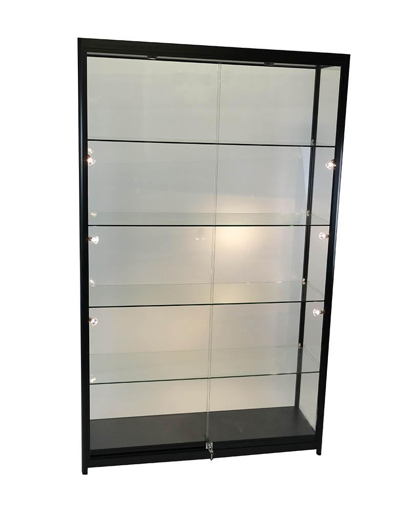 SOLARIS 1000 x 400 x 1980mmm Glass Cabinets