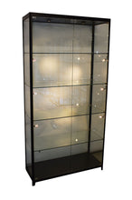 SOLARIS 1000 x 400 x 1980mmm Glass Cabinets