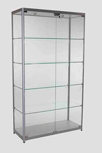 SOLARIS 1000 x 400 x 1980mmm Glass Cabinets