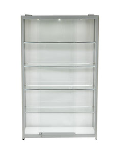 SOLARIS 1200 x 400 x 1980mm Glass Cabinets