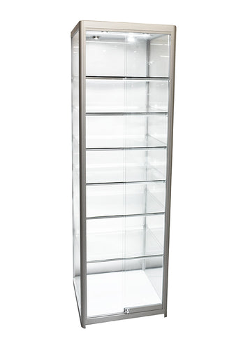 SOLARIS 600 x 600 x 1980mm Glass Cabinets