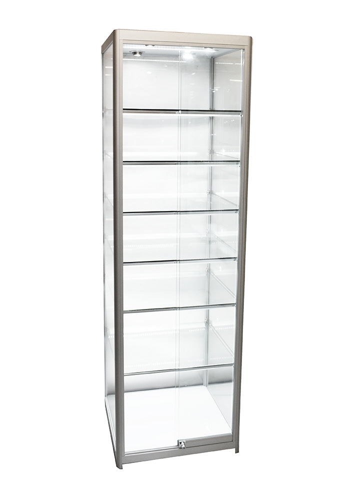 SOLARIS 600 x 600 x 1980mm Glass Cabinets