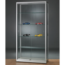 Aspire WME 1000 Glass Display Cabinet Silver