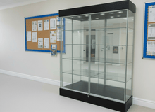 School Trophy Glass Cabinet - 2m Wide x 2.1m High - Display Cabinets Direct