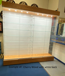 Custom 1.2m Wide Double Bay Display Showcase