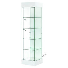 Elite Tall Narrow Display Cabinet
