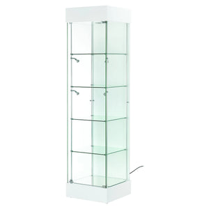 Elite Tall Narrow Display Cabinet