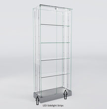 Premier 160 Midi Height Glass Cabinet