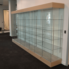 4m School Glass Trophy Cabinet - Display Cabinets Direct