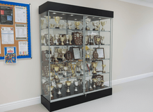 School Trophy Glass Cabinet - 2m Wide x 2.1m High - Display Cabinets Direct