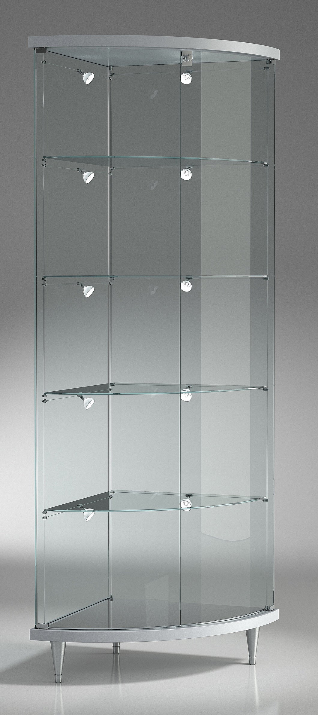 Elegance Lite 203/AN Corner Display Showcase