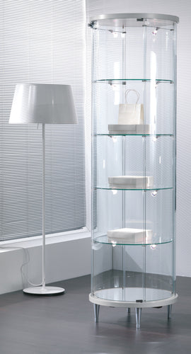 Elegance Lite 203/R7 Large Round Display Showcase