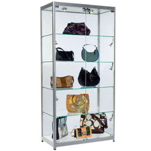 Element Aluminium Shop Display Cabinet (120cm wide, 40cm deep)