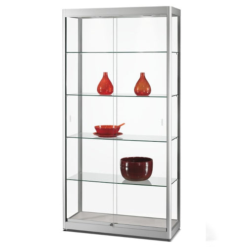 Aspire GPC 1000 Glass Display Cabinet Silver