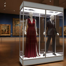 Single Mannequin Showcase with Glass Top - Display Cabinets Direct