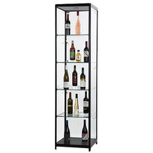 Element Black Aluminium Shop Cabinet (60cm wide, 40cm deep)