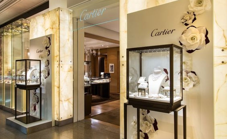 Cartier Jewelry Shop Display Cabinet