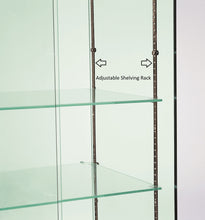 Premier 160CM Wide Glass Display Cabinet