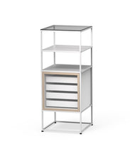 Caroline Display Shelving Furniture With Glass Top MR-TG-CD09