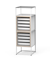 Caroline Display Shelving Furniture With Glass Top MR-TG-CD13