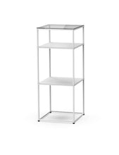 Caroline Freestanding Display Element with Glass Top SF-TG04