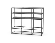 Caroline Freestanding Display Element with Glass Top SF-TG07