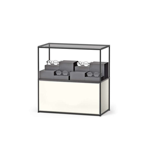 Caroline Freestanding Display Element with Deco Pedestal SF-CLB-DK04