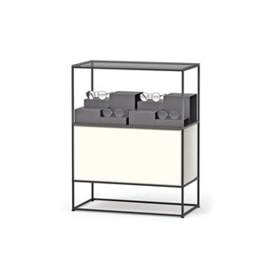 Caroline Freestanding Display Element with Deco Pedestal SF-CLB-DK05
