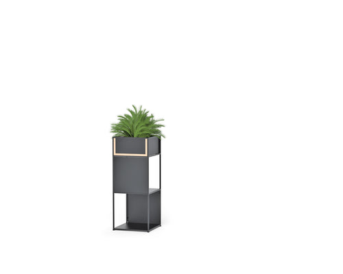 Caroline Display Shelving With Planter Boxes SB-CD-PBD-FW03
