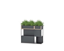 Caroline Display shelving With Planter Boxes  SB-CD-PBD-FW01