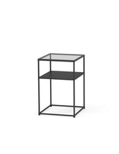 Caroline Freestanding Display Element with Glass Top SF-TG02