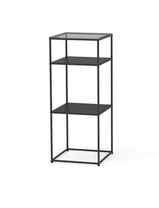Caroline Freestanding Display Element with Glass Top SF-TG04