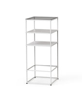 Caroline Freestanding Display Element with Glass Top SF-TG05