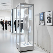 Single Mannequin Showcase with Glass Top - Display Cabinets Direct
