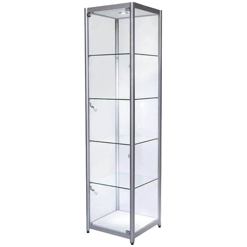 Element Glass Tower Shop Display Cabinet (50cm wide, 50cm deep)