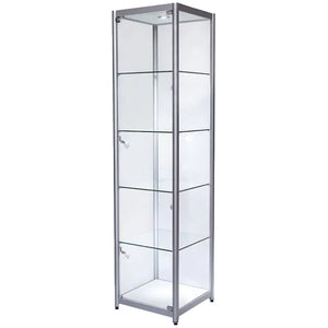 Element Glass Tower Shop Display Cabinet (40cm wide, 40cm deep)