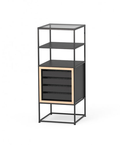 Caroline Display Shelving Furniture With Glass Top MR-TG-CD09