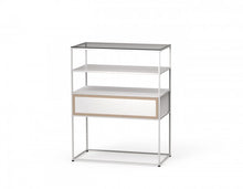 Caroline Display Shelving Furniture With Glass Top MR-TG-CD04